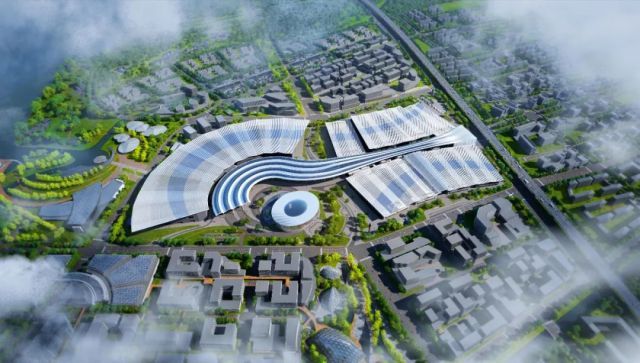 杭州大会展中心一期项目预计明年建成投用